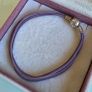 Pandora multi,strand purple/lilac cord bracelet size 19.5cm very good condition Image 2