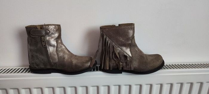 Brown suede leather shoes size 10