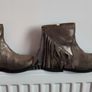 Brown suede leather shoes size 10 Image 3