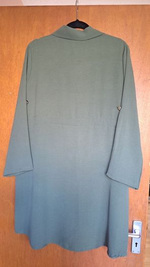 Khaki Casual Dress With Pull In Waistband ( New )