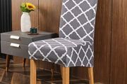 Grey and white large chair covers 10 euro each
