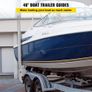 Boat Trailer Guide-ons, 46\", One Pair Aluminum Trailer Guide ons, Rust-Resistant Trailer Guides with Adjustable Width Image 4