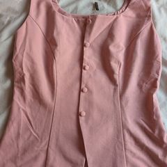 Pink waistcoat size 10