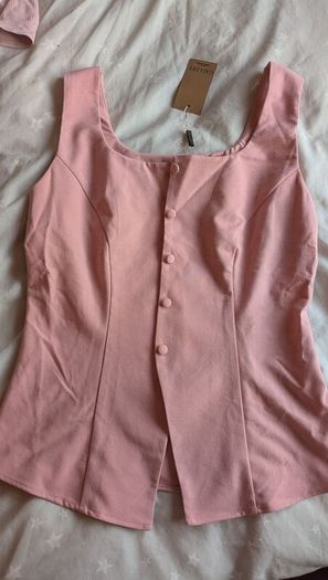 Pink waistcoat size 10