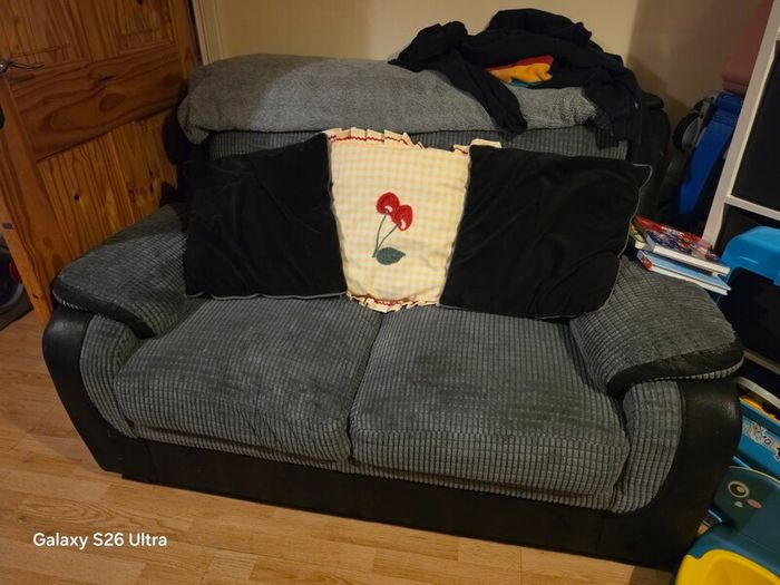 3 and 2 seater plus footstool