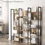 Storage Shelves bookcase with 14 shelves Free standing Image 6