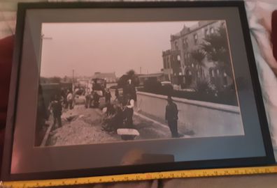 vintage collectable Black and white picture