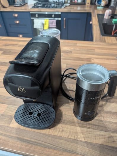 Lor Barista Coffee Pod Machine & Milk Frother Excellent Condition