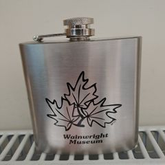 Wainwright Museum hip flask