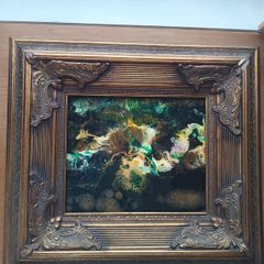 Antique picture frame large