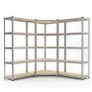 FREE DELIVERY 180x90x40 Container Van Garage Shed Metal Shelving 875kg Heavy Duty Image 2