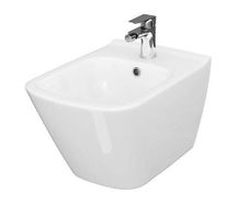 Cersanit wall hung bidet with a concealed frame.