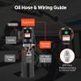 Hydraulic Pump Power Unit, AC 220V, 10 Quart Single Acting Hydraulic Unit, 6.3 L/min Oil Flow Image 4