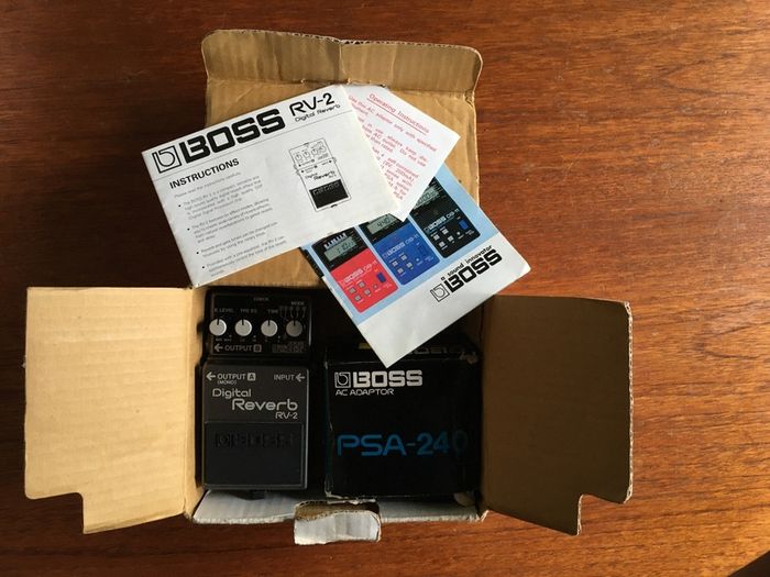 Boss RV-2 Digital Reverb