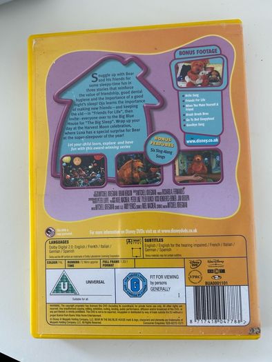 Bear in the big blue House DVD