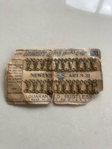 Antique/Vintage Hooks and Eyes.