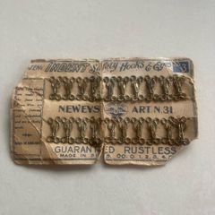 Antique/Vintage Hooks and Eyes.