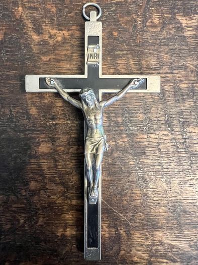 Pair of Vintage Crucifixes