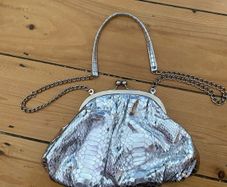 NEW Gabor Clutch Bag Silver
