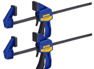 Irwin T5122qcel7 Quick-grip Medium-duty Bar Clamp Twin Pack 300mm / 12"