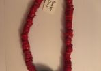 Bamboo, Coral necklace