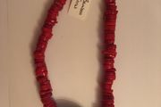 Bamboo, Coral necklace