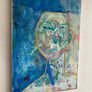 Original Abstract Painting Abstract Figurative eclectic Hero Piece Colour Contrast for minimalist space Image 3