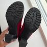 Guess Red Suede Boots Image 5