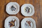 vintage dog plates