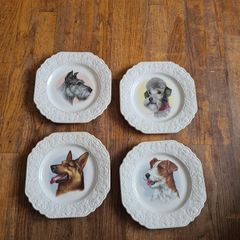 vintage dog plates