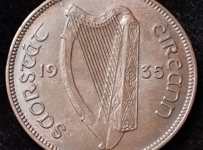Ireland - 1935 - Half Penny - AU - KM.2 - [889]