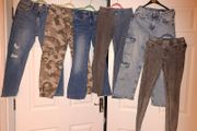 Bug bundle of jeans&amp;jeggings, excellent condition, 9-10 yo