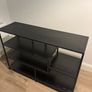 Black shelving unit Image 3