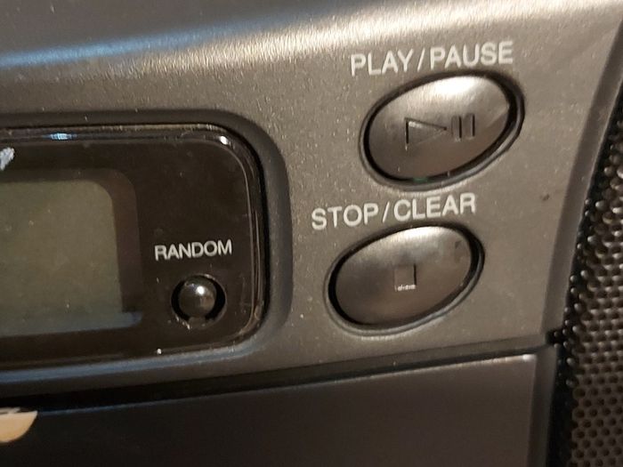 JVC CD, Radio, Tape, Portable music system, Model RC-X230, in excellent cosmetic condition, stuck on Standby Mode, dont have remote