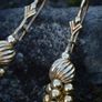 Vintage 1940s Pearl Drop Earrings - 14ct Gold Image 5