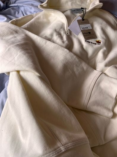 Carhartt Half zip American Script Sweat BNWT