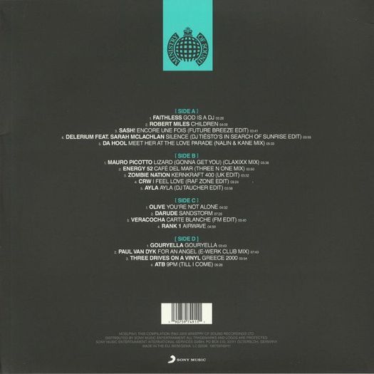Ministry of Sound-Origins of Trance 2 x LP