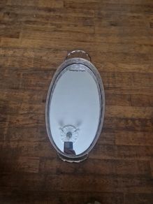 mirrored tray