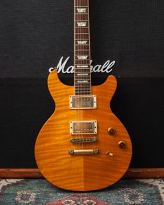 Gibson Les Paul Standard Double Cut Plus 2001 - Trans Amber