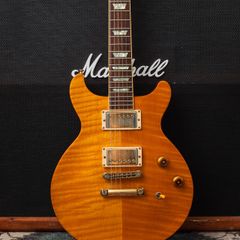 Gibson Les Paul Standard Double Cut Plus 2001 - Trans Amber