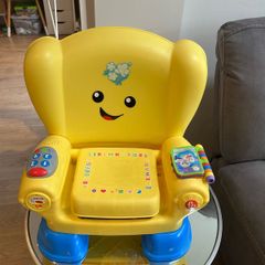 Fisher Price Laugh and Laugh Yellow Chair