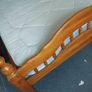 double bed and mattress Image 3