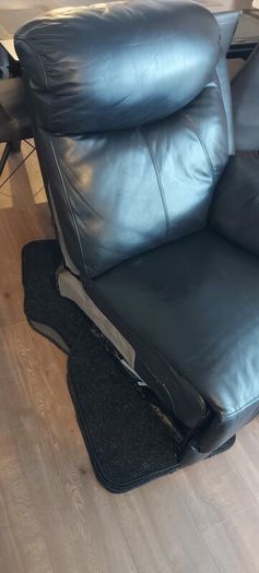 3 Seater Reclining Leather Sofa