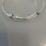 Silver bangle Image 2