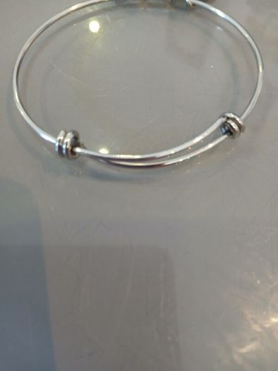 Silver bangle