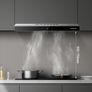 Gasland Chef SR60SS Visor Cooker Hoods 60cm Quiet Cooker Hood Exhaust with Carbon Recirculating, 3 Levels Touch Control Undercabinet Extractor Stainless Steel Image 7