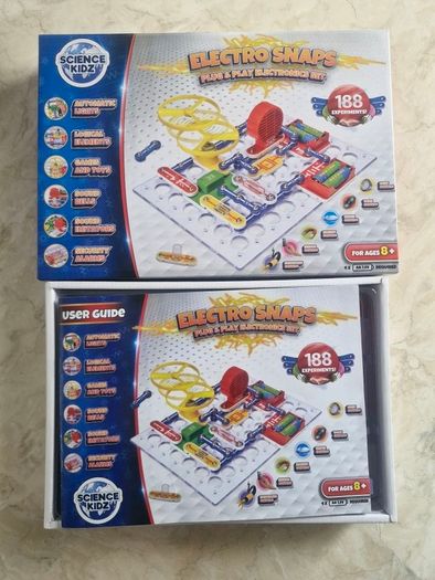 Science Kidz Electro Snaps Plug & Play Electronics Set