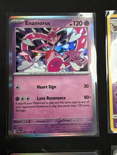 Set of 6 Pokemon Cards Zeraora, Professor's Research, Enamorus, Espeon, Groudon, Yveltal