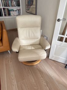 Ekornes Stressless Armchair and Footstool