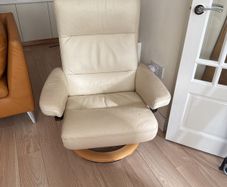 Ekornes Stressless Armchair and Footstool
